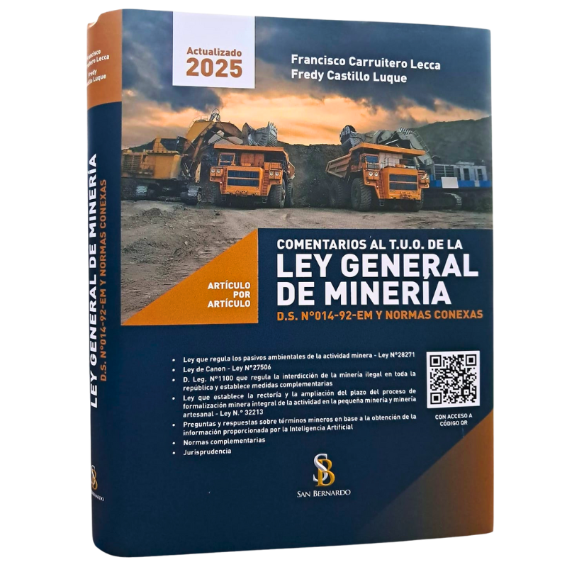 LEY GENERAL DE MINERÍA_LIBRO