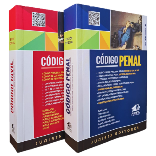 código penal y código civil jurista editores