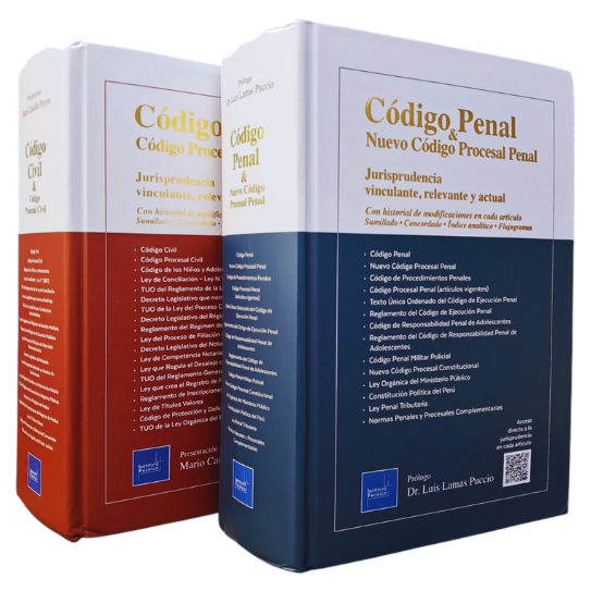 Código Penal y Código Civil Instituto Pacífico (Pack)